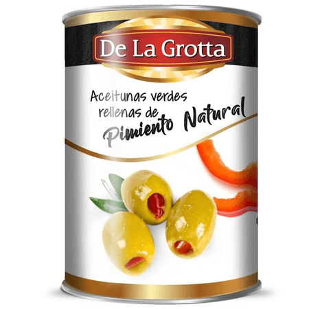 Aceituna Rell Pimiento De La Grotta