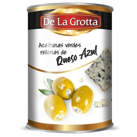 Aceituna Rell Queso Azul De La Grotta