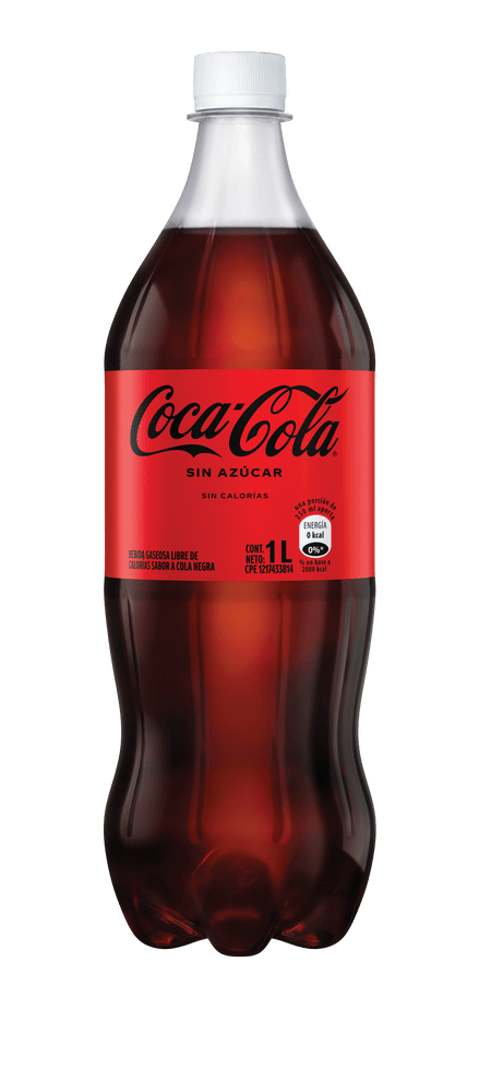 Coca Cola Sin Azucar 1lt