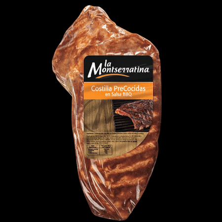 Costillas Pre-Cocida C.Salsa Bbq