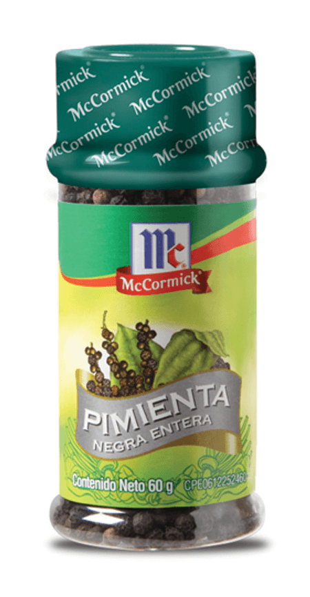 Pimienta Entera Negra