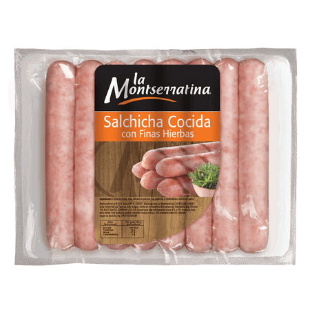 Mini Pack Salchicha Cocida Finas Hierbas