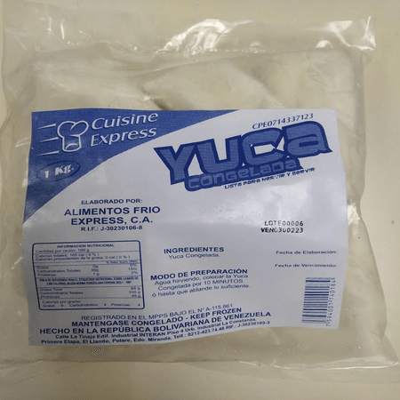 Yuca Congelada 1kg