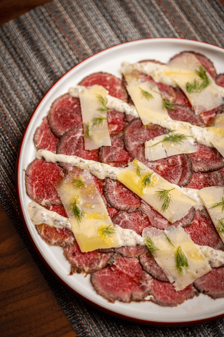 CARPACCIO DE LOMITO RÚSTICO