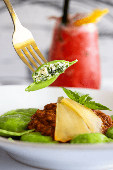 SORRENTINOS DE RICOTTA Y ESPINACA