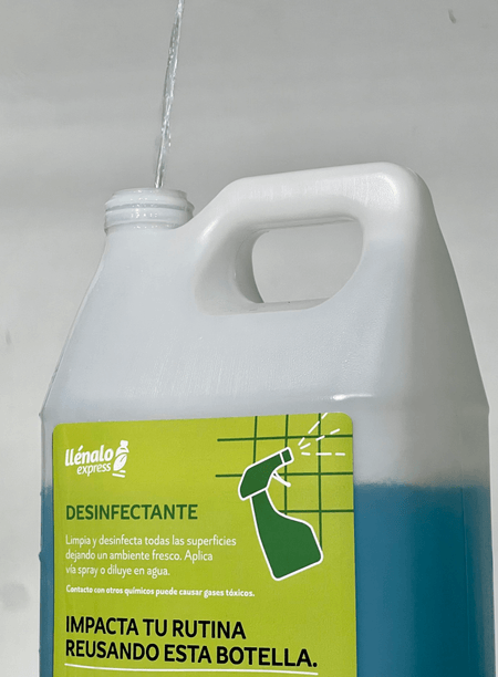 Retornable Desinfectante Agua Marina (1L)