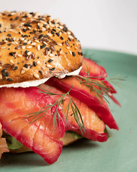 BAGEL DE SALMÓN AHUMADO