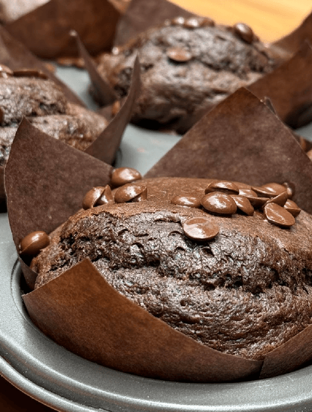 DOUBLE CHOCOLATE MUFFIN