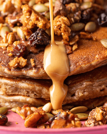 PANQUECAS DE AVENA Y CAMBUR 