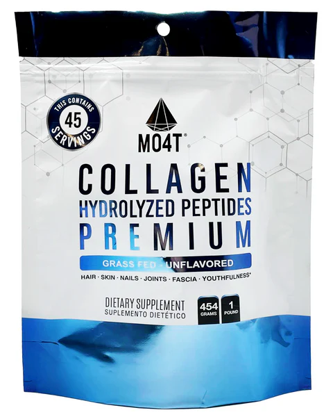 PÉPTIDOS DE COLÁGENO HIDROLIZADO - 1 Libra Formato pouch