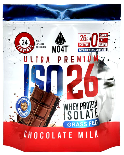 PROTEÍNA ISO26 CHOCOLATE - Pouch 24 servicios