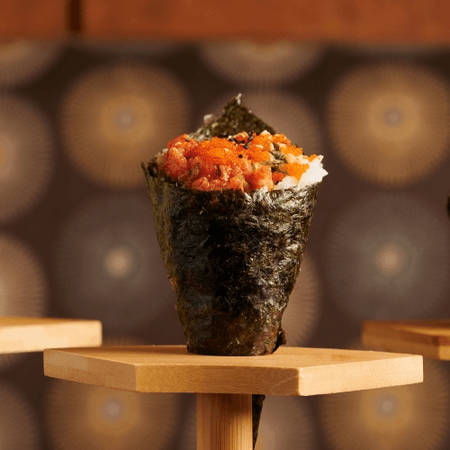 Temaki Spicy Tuna Crunch