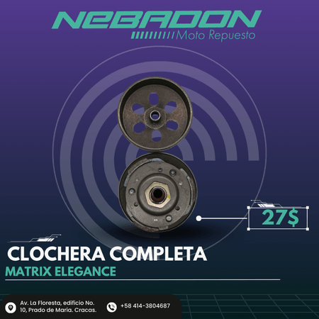 CLOCHERA COMPLETO  MATRIK ELEGANCE 1X8
