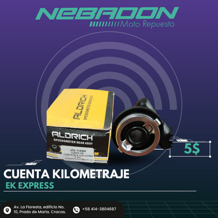 CUENTA KILOMETRAJE E-EK EXPRESS