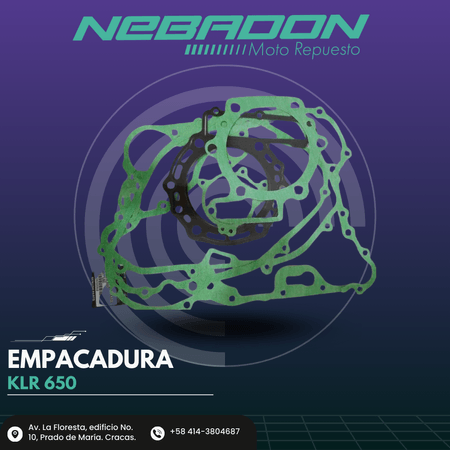 EMPACADURA CAMARA Y CILINDRO PARA KLR650