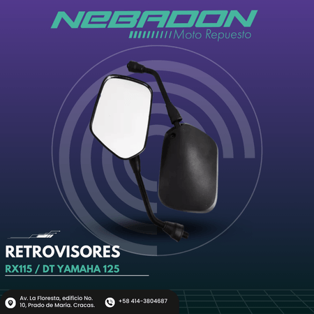 RETROVISOR RX115/DT125 YAMAHA 1X48