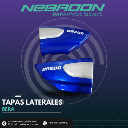 TAPA LATERAL BER200 AZUL