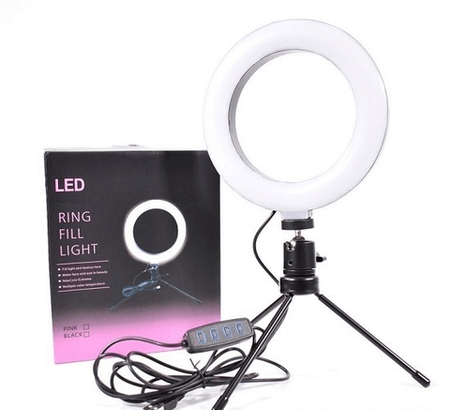 Aro de Luz LED RGB DX-200 10"