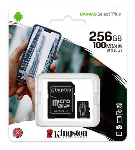 Memoria de 256GB Kingston Clase 10