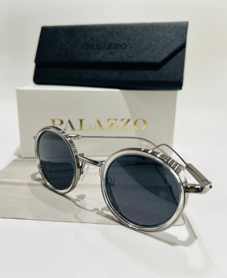 Lentes de Sol Unisex  Metal Plateado Palazzo