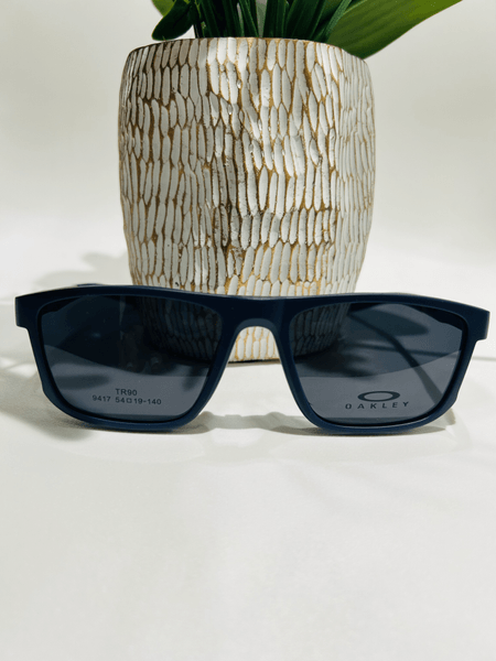 MONTURA CORRECTIVA OAKLEY CON CLIP-ON AZUL MATE