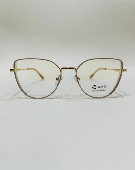 Montura Correctiva para Damas Metálica color Dorado