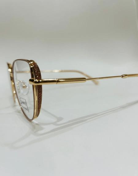 Montura Correctiva para Damas Metálica color Dorado