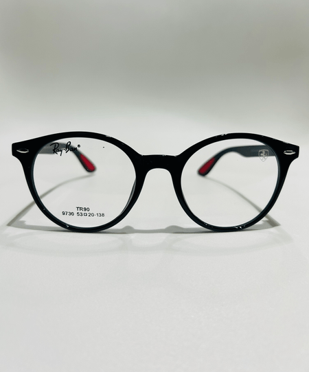 MONTURA CORRECTIVA RAYBAN NEGRA BRILLANTE