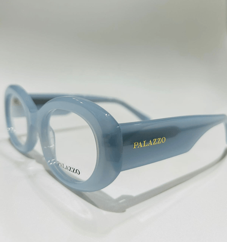 Montura Correctiva Color Azul Celeste Palazzo