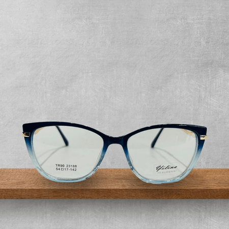 Montura Correctiva de Acetato para Dama color Azul