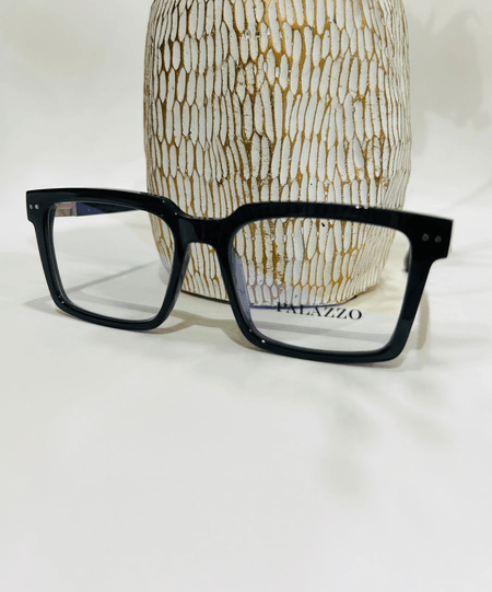 Montura correctiva para caballero. PALAZZO. Gris oscura.