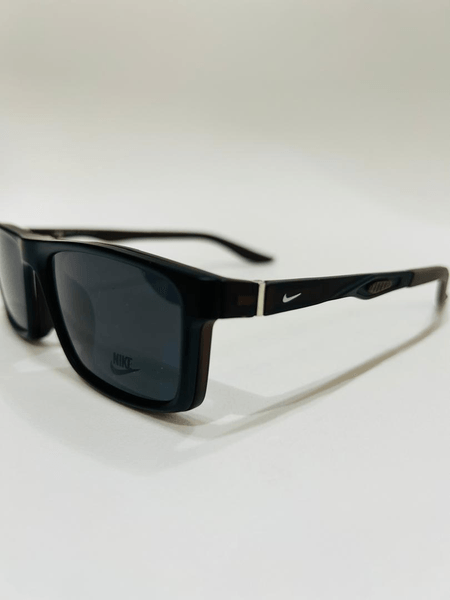 Montura para Caballeros Acetato color Marrón Clip On