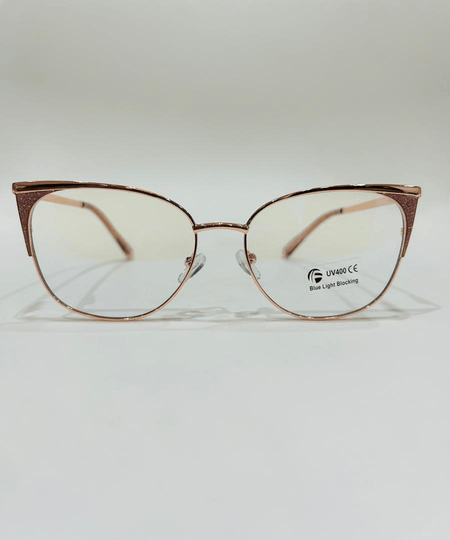 Montura para Dama Correctiva Metálica color Rosa