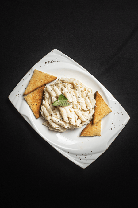 Pasta cuatro quesos