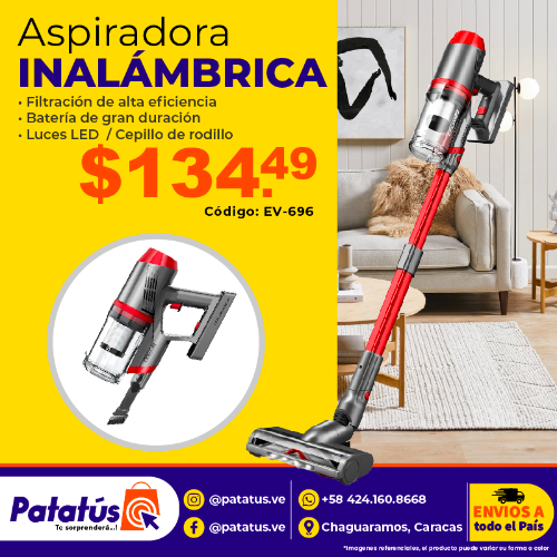 ASPIRADORA INALÁMBRICA