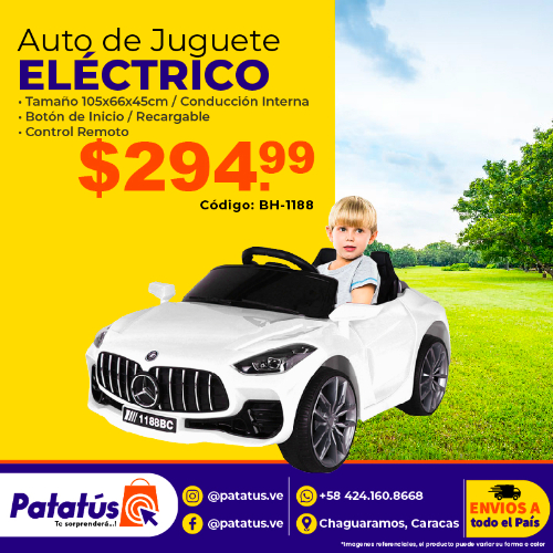 AUTO DE JUGUETE ELECTRICO 1188