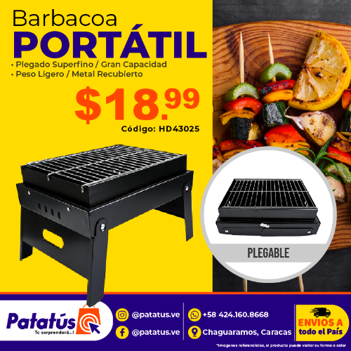 BARBACOA PORTÁTIL