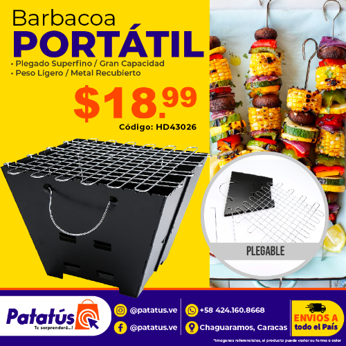 BARBACOA PORTÁTIL
