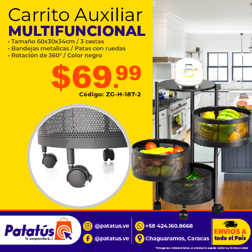 CARRITO MULTIFUNCIONAL ZG-H-187-2