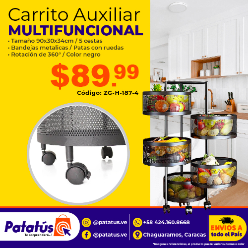 CARRITO MULTIFUNCIONAL ZG-H-187-4