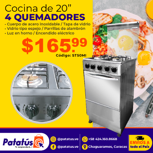 COCINA DE 20 PULGADAS