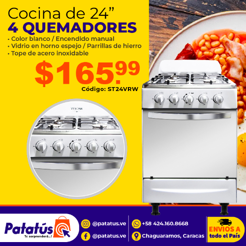 COCINA DE 20 PULGADAS