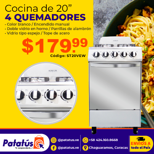 COCINA DE 20 PULGADAS