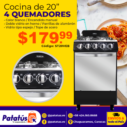 COCINA DE 20 PULGADAS
