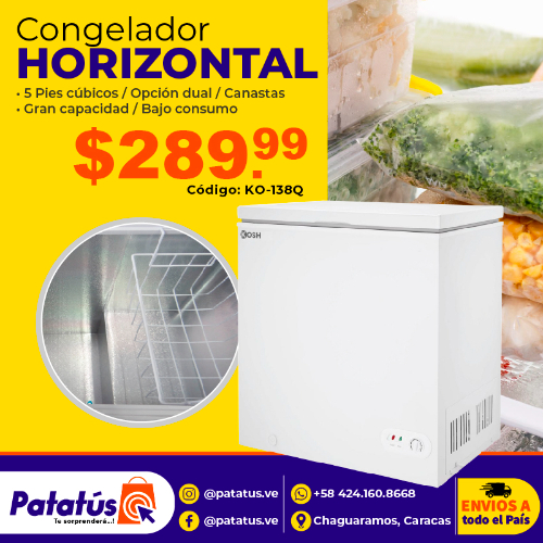 CONGELADOR HORIZONTAL