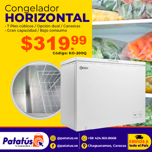 CONGELADOR HORIZONTAL