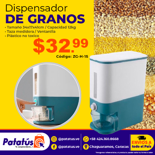 DISPENSADOR DE GRANOS ZG-H-15