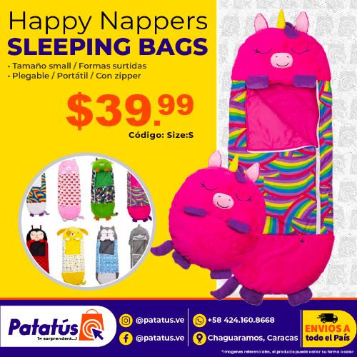 HAPPY NAPPERS SIZES