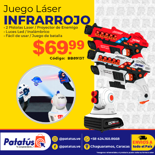 JUEGO LASER INFRARROJO