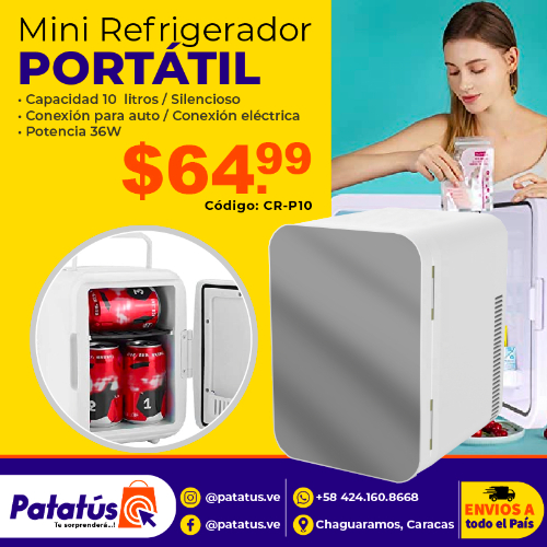 MINI REFRIGERADOR PORTÁTIL